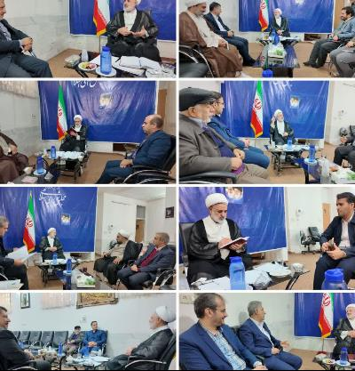 دیدار رئیس نمایندگی وزارت امور خارجه در قم با نماینده محترم مجلس استان